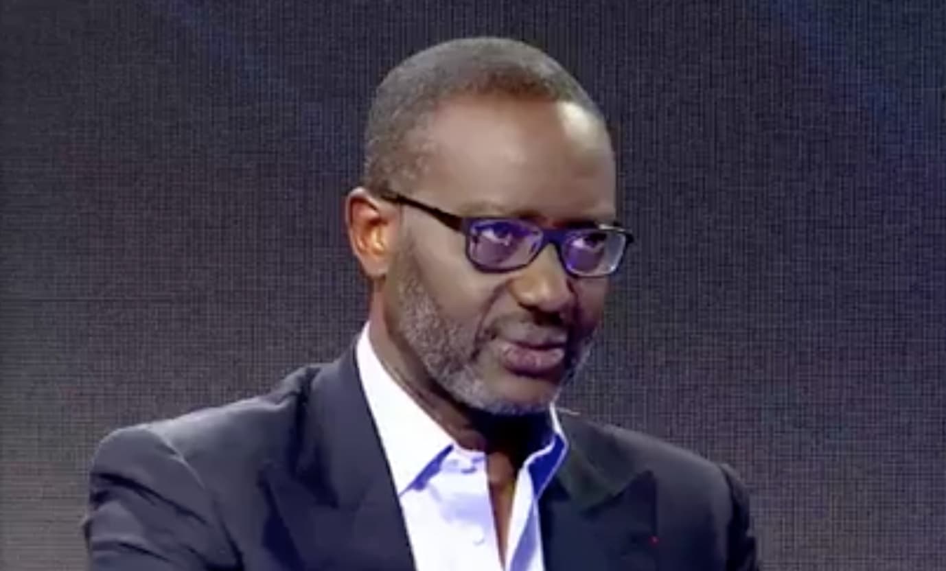 Côte d'Ivoire Tidjane Thiam, président du PDCI RDA et candidat à la